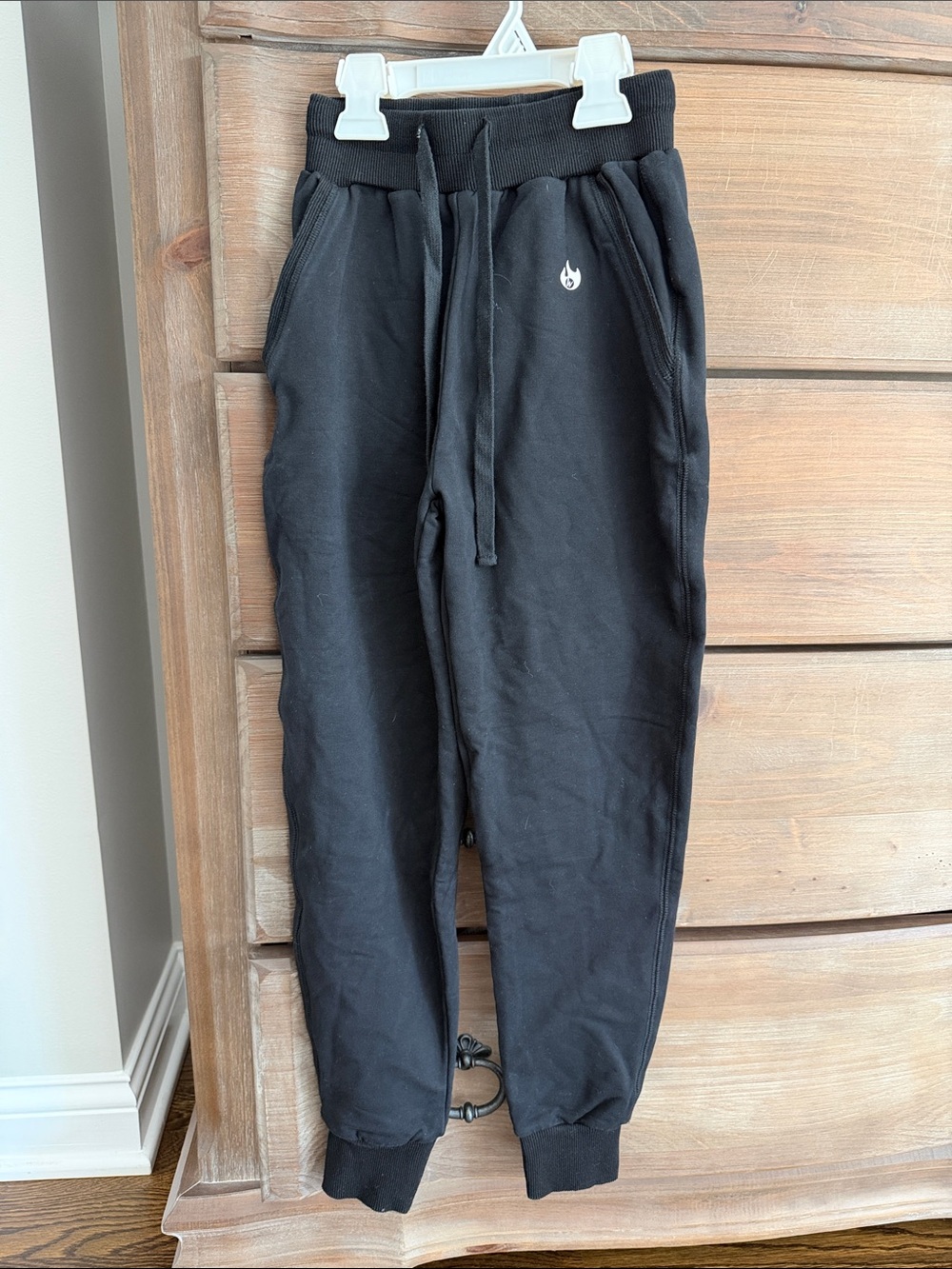 Kids Black Jogger Sweatpants